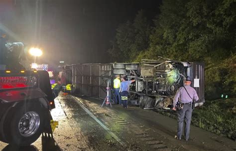 A survivor of the fatal Pennsylvania bus crash describes chaos, heroism after it turned over